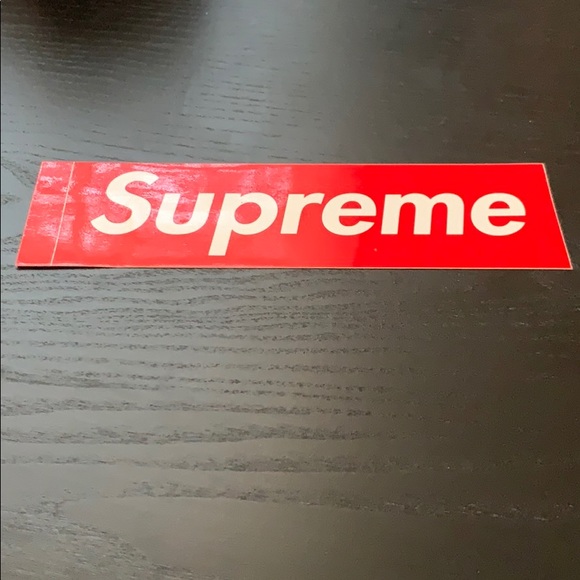 Authentic Supreme box logo sticker - Picture 5 of 5